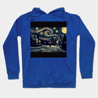 Starry Night Over Godric's Hollow Hoodie